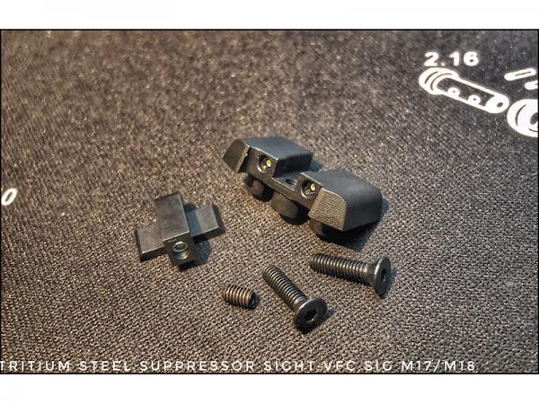 T PRO-ARMS Tritium Steel Suppressor Sight for SIGAIR VFC M17 M18